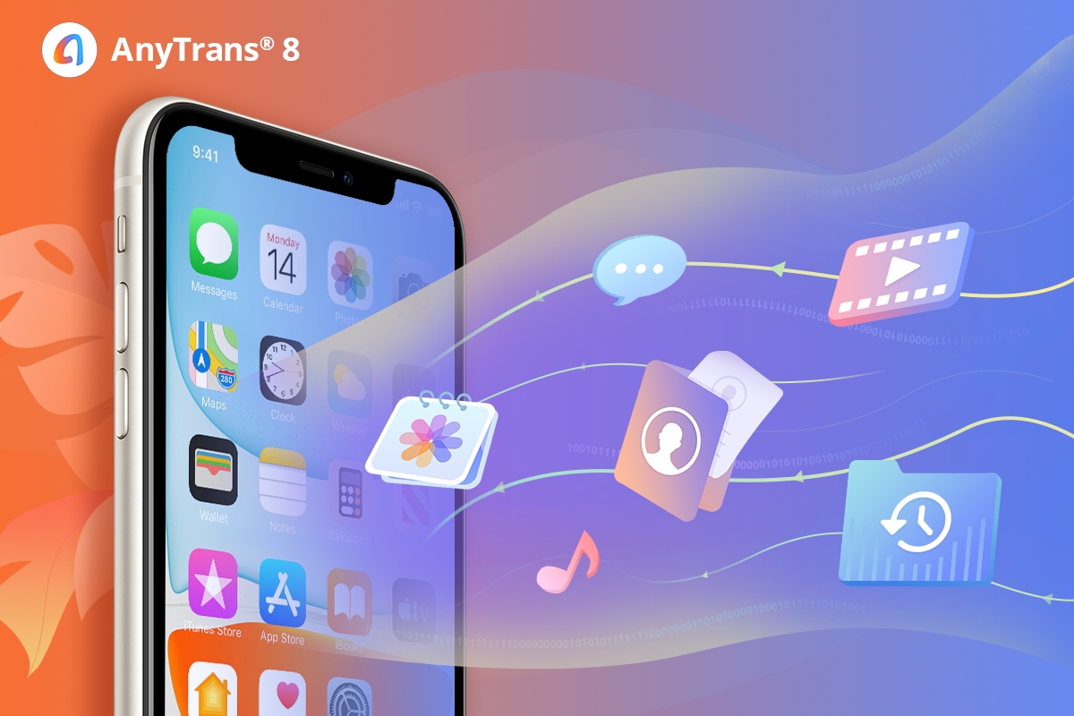 Für die Übertragung auf das iPhone 11 (Pro) ist nur ein einfacher Klick mit AnyTrans 8 erforderlich