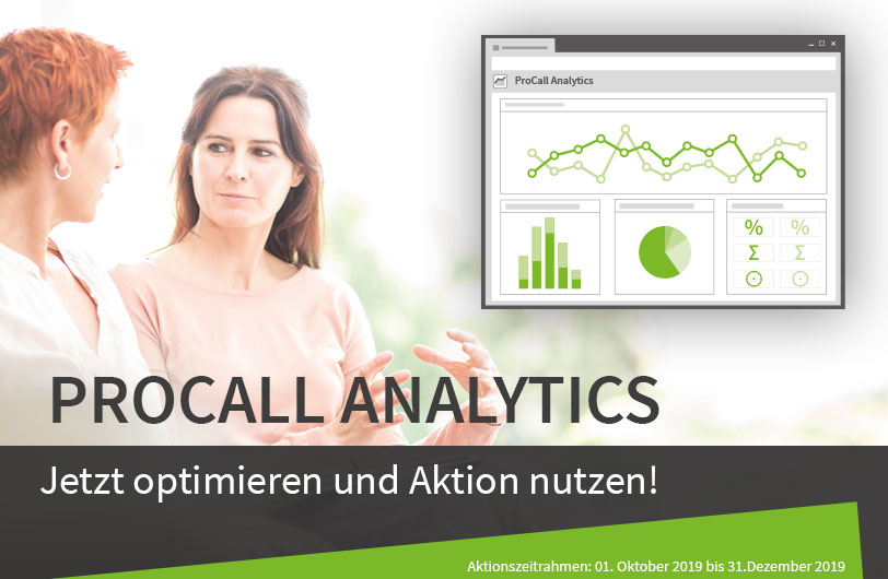 Sonderaktion: ProCall Analytics zu attraktiven Konditionen