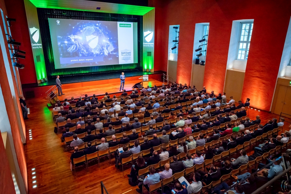 Branchentreff für über 350 Besucher: 11. Controlware Security Day (26./27. September 2019, Congress Park Hanau)