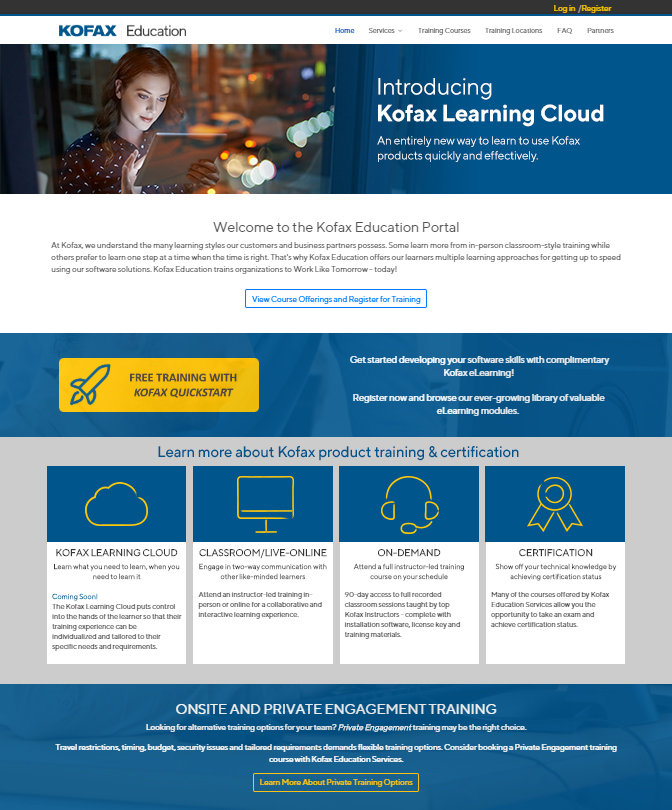 Neue Kofax Learning Cloud macht Kunden und Partner in Sachen Intelligent Automation fit