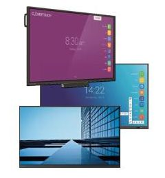 Clevertouch präsentiert drei neue Display-Serien