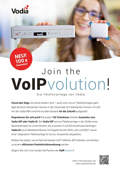 „Join the VoIPvolution“ – united communications startet integrierte Kampagne für US-amerikanischen IP-Telefonanlagenspezialisten Vodia Networks