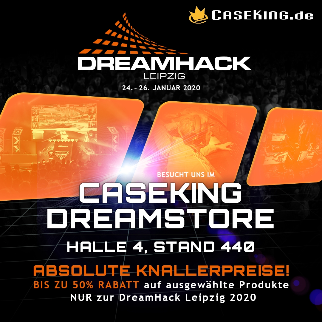 Caseking DreamStore: Bis zu 50% Rabatt auf ausgewählte Hardware!