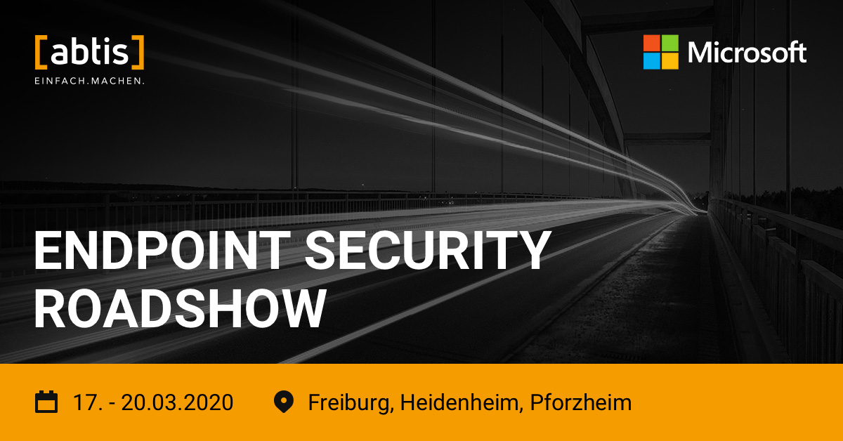 abtis stellt auf Roadshow modernes Konzept für Endpoint Security vor