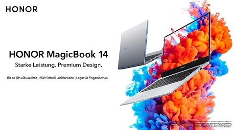 HONOR bringt das Notebook MagicBook 14 und das Smartphone 9X PRO in Deutschland auf den Markt