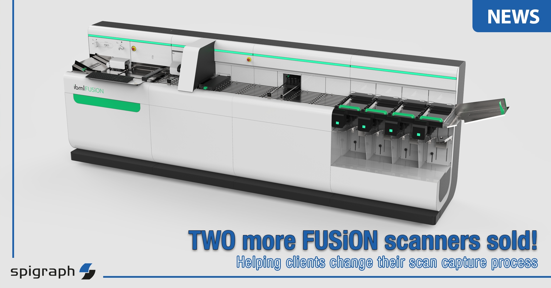 Zwei ibml FUSiON-Scanner verkauft