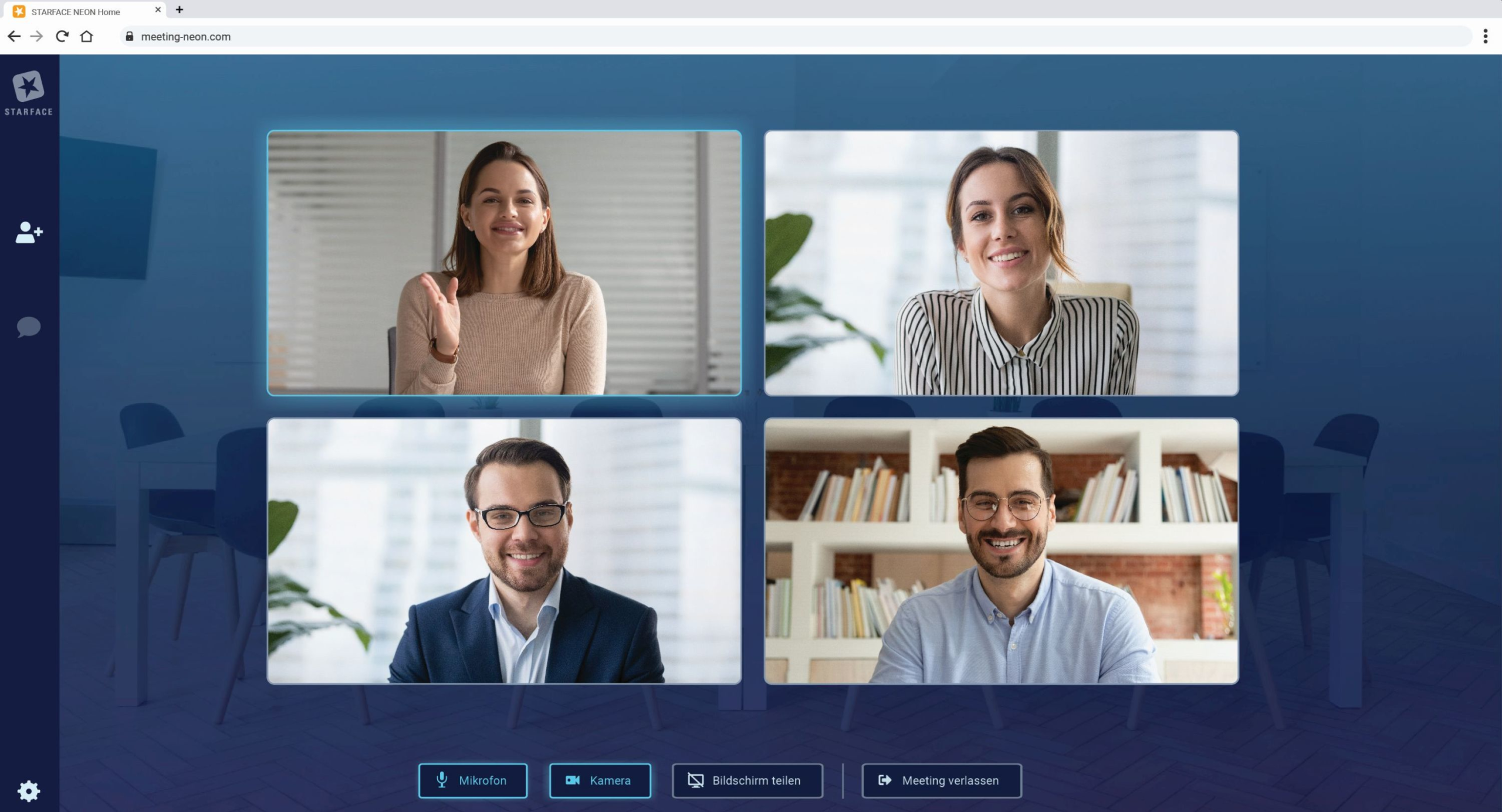 STARFACE launcht neues Videomeeting-Portal: Kostenlose Public-Beta-Version von STARFACE NEON ist live