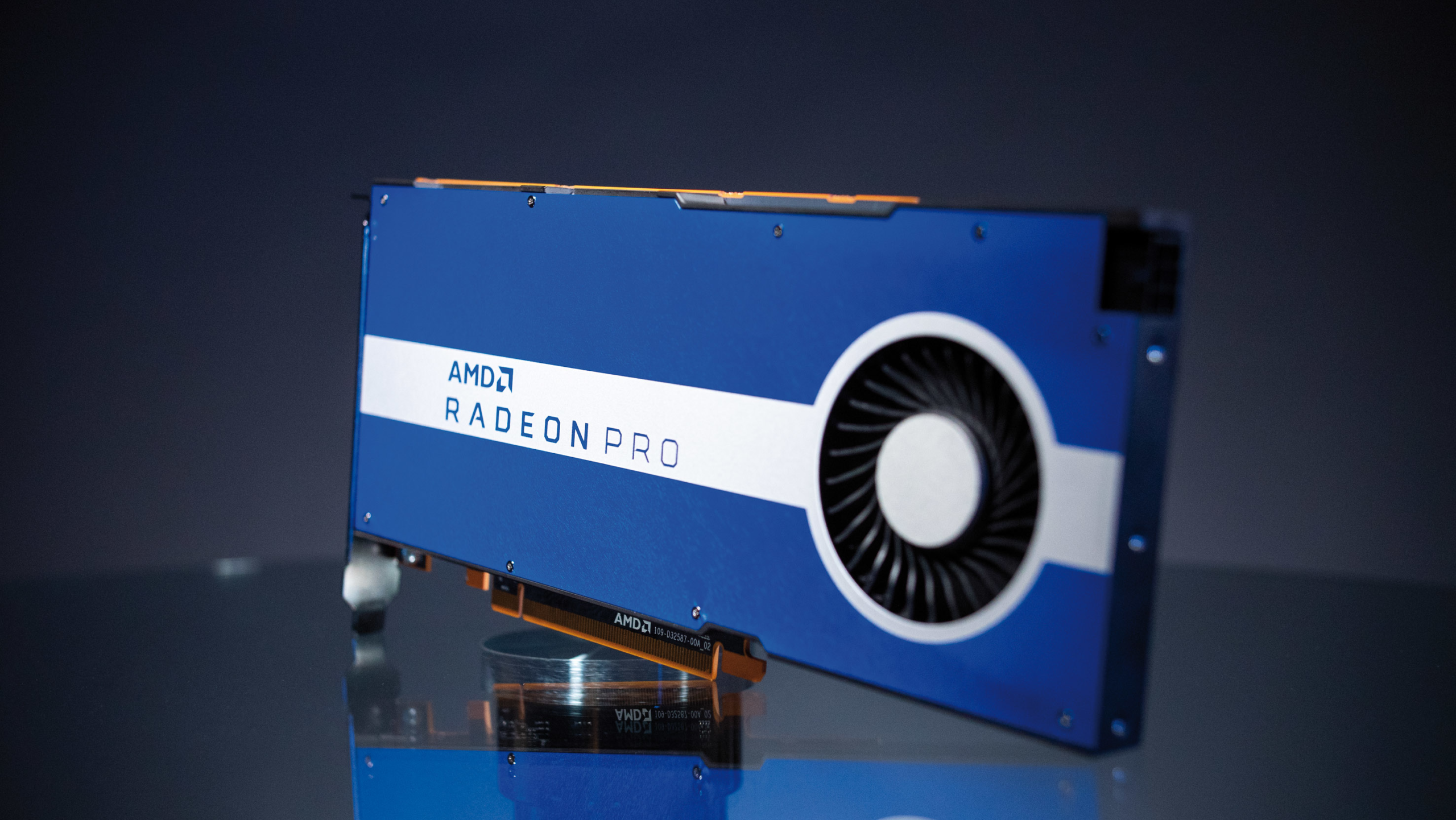 Die AMD Radeon Pro W5500 Workstation-Grafikkarte