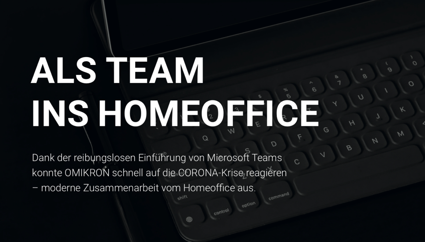 abtis ermöglicht mit Teams-Einführung reibungslose Zusammenarbeit auch im Homeoffice für Omikron