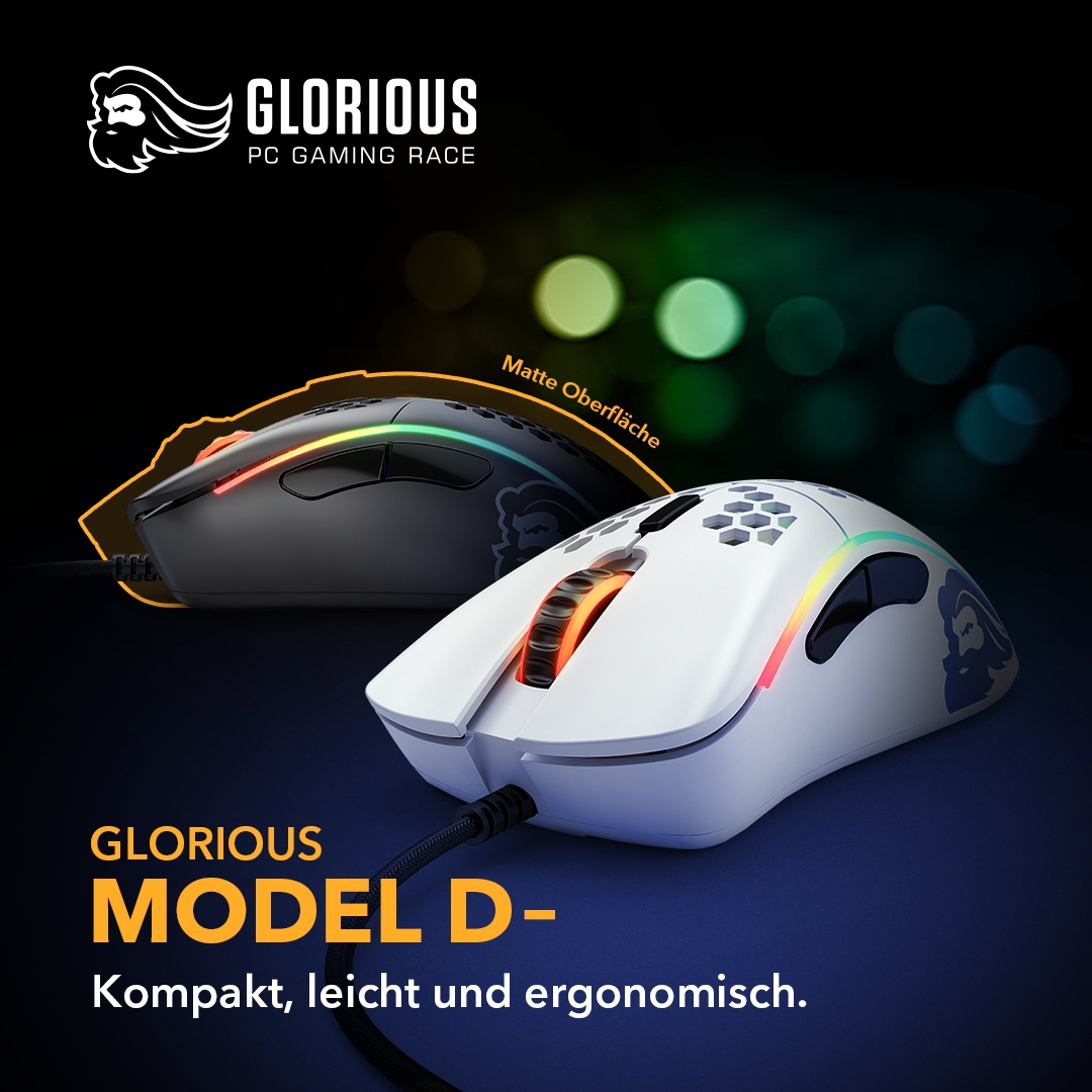 Glorious PC Gaming Race Model D- jetzt vorbestellbar!