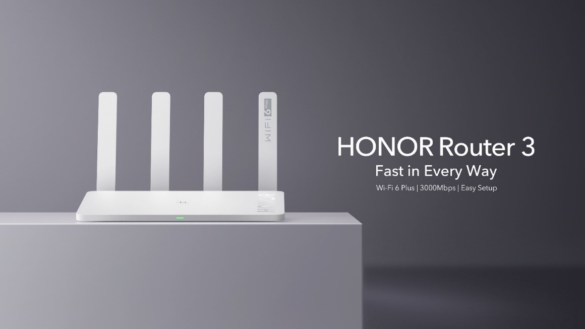 HONOR launcht Wi-Fi 6 Plus Router HONOR Router 3