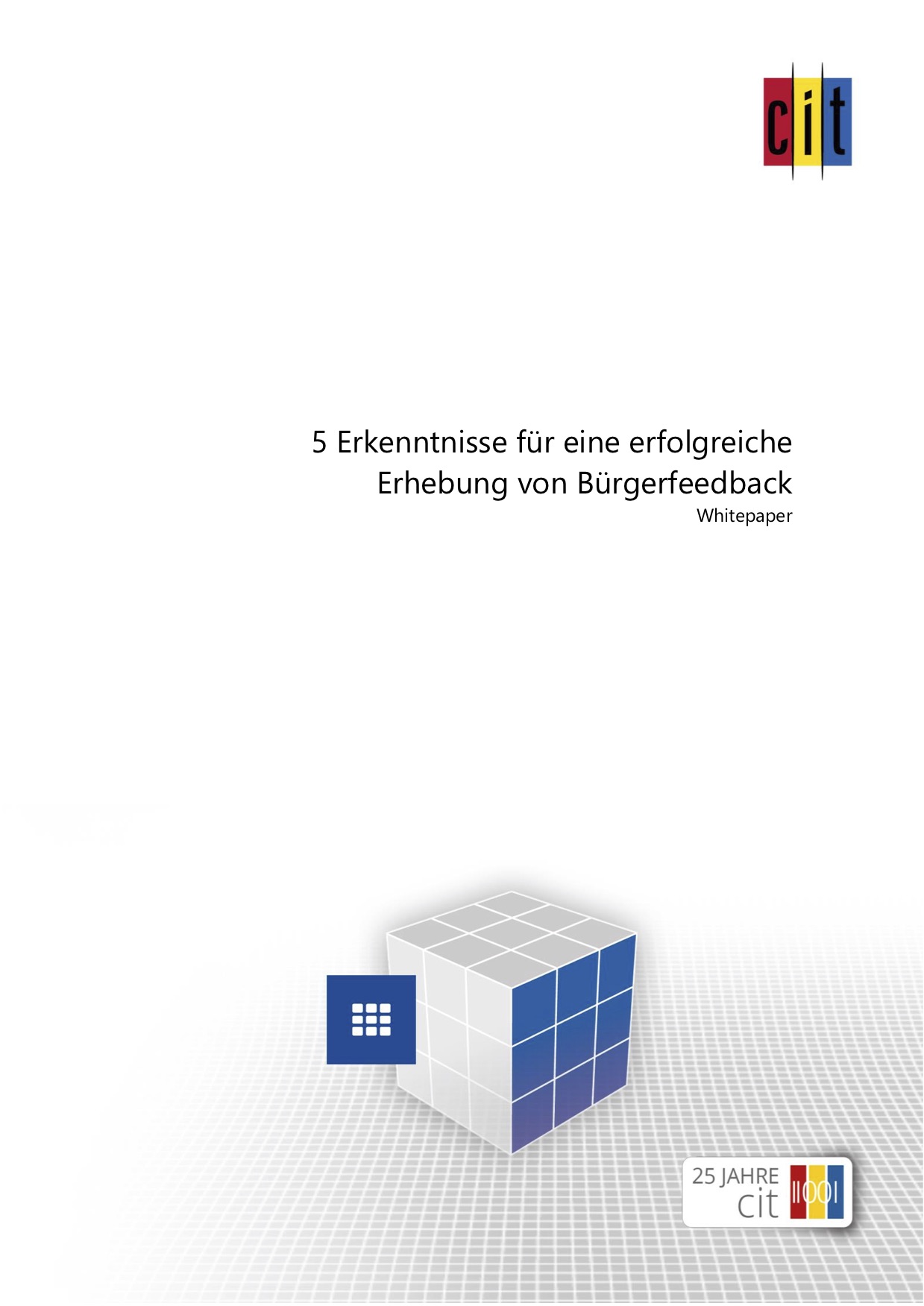 Kleiner Aufwand, große Wirkung: Erfolgreich mit der Erhebung von Bürgerfeedback