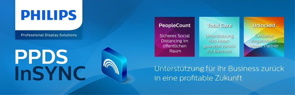 Philips Professional Display Solutions unterstützt seine Partner mit umfangreichen Aktionen für eine Rückkehr in eine profitable Zukunft