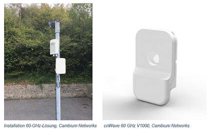 Cambium Networks erweitert Zugang zu kostengünstigem Multi-Gigabit-Breitband mit innovativem 60-GHz-Fixed-Wireless