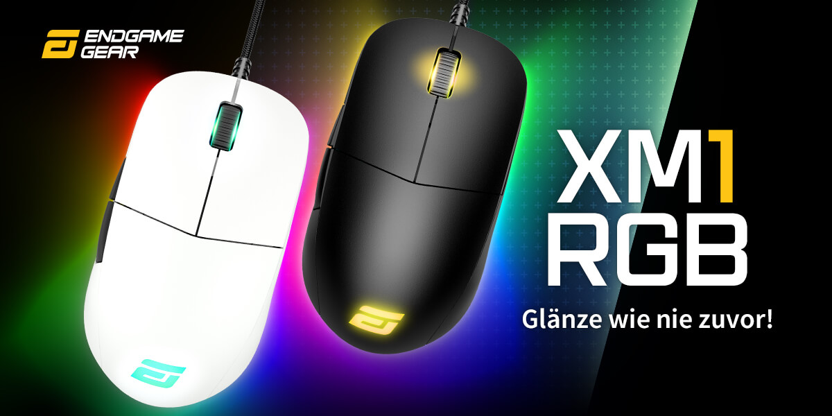 Neu bei Caseking: Endgame Gear XM1 RGB Gaming-Maus!