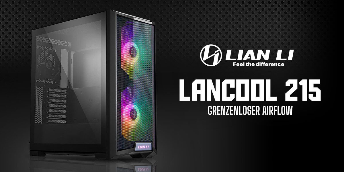 Neu bei Caseking: LANCOOL 215 Midi-Tower!