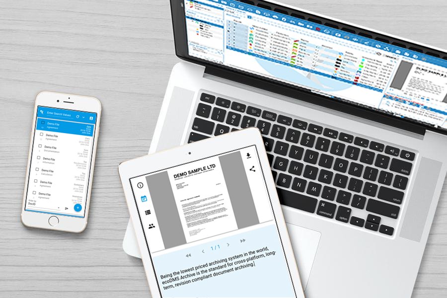 Großes ecoDMS zur Dokumenten-Archivierung, Digitalisierung und Automatisierung zum kleinen Preis