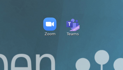 Teams und Zoom als native Anwendungen