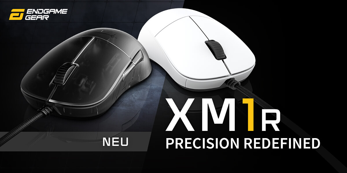 Neu bei Caseking: Die Endgame Gear XM1r Gaming-Maus!