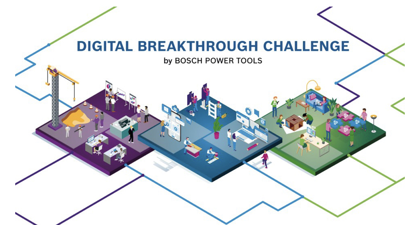 Handwerkersoftware openHandwerk gewinnt die Bosch Digital Breakthrough Challenge by Bosch Power Tools