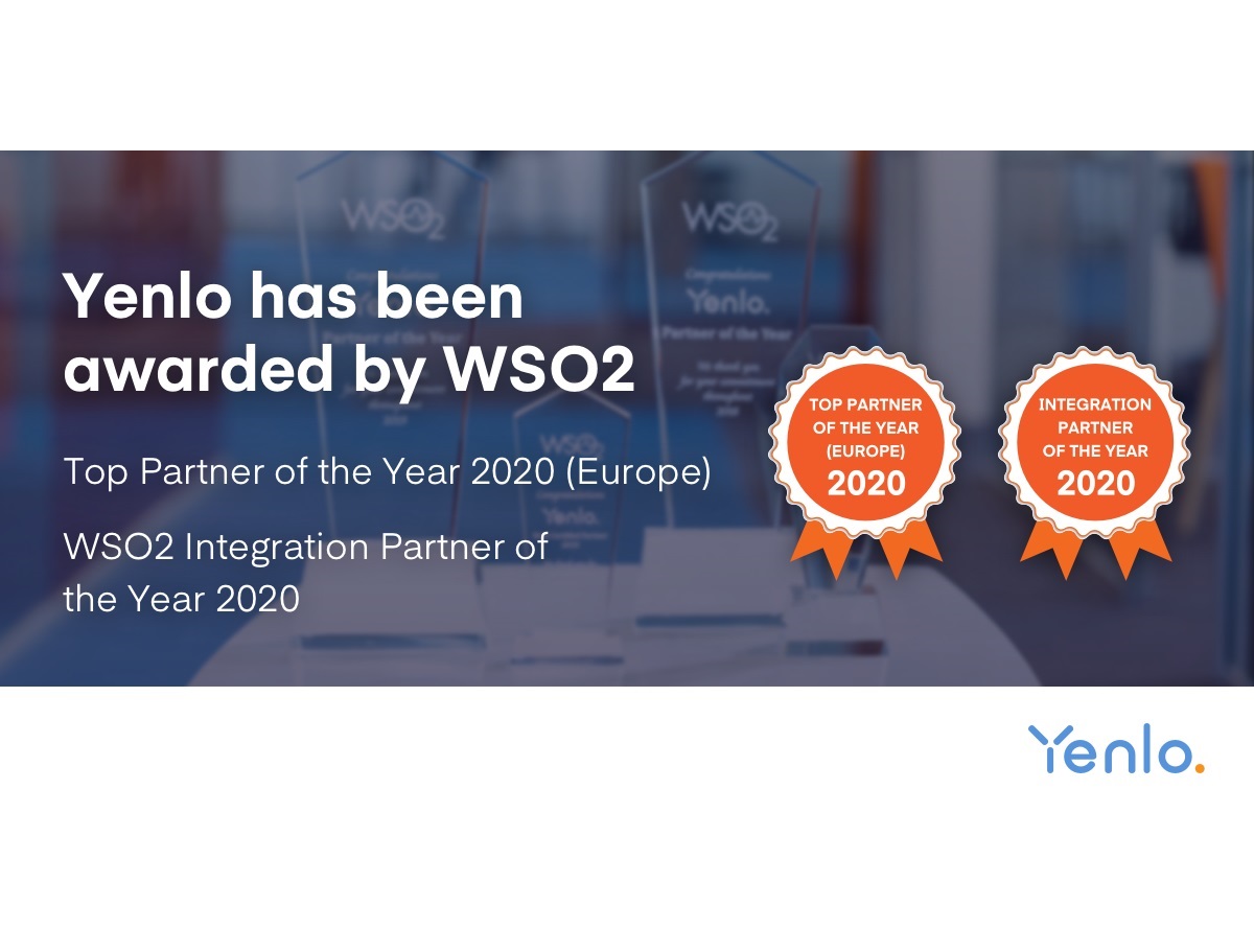 Yenlo zum „WSO2 Top Partner of the Year“ gewählt – zum dritten Mal in Folge (Europa)