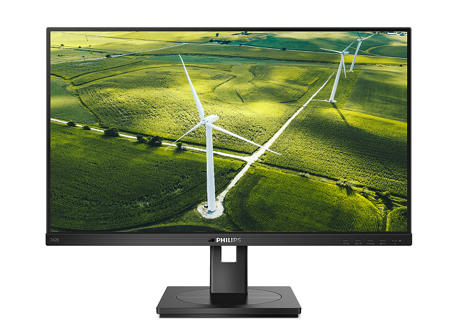 Supergrün, sparsam und doch voller Profi-Power: der 24″ Monitor Philips 242B1G