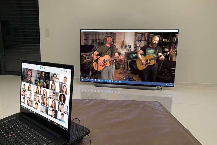 Online-Konzert via alfaview® – Ullmann&Rehmann virtuell, live und mittendrin / Virtuelles Konzert mit alfaview® Video Conferencing Systems, alfatraining und Ullmann&Rehmann