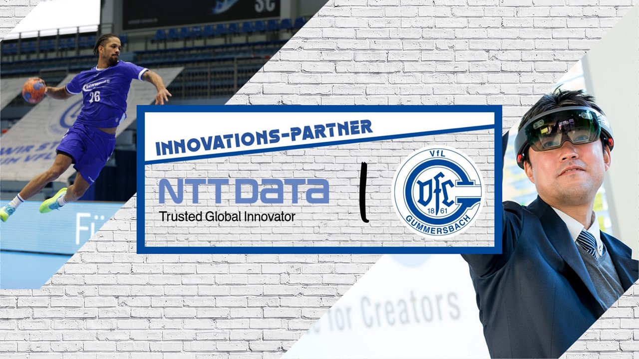 NTT DATA wird Innovations-Partner der VfL Handball Gummersbach GmbH