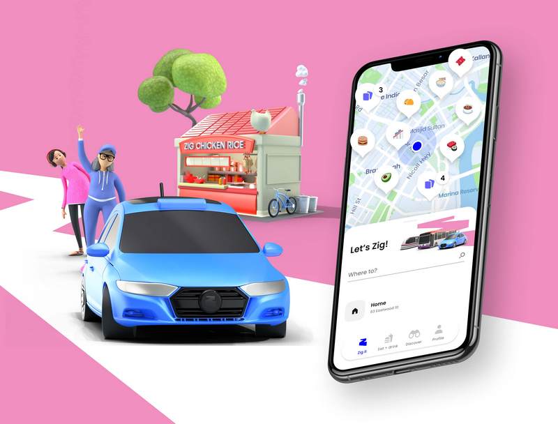 Mobility & Lifestyle-App: R/GA und ComfortDelGro launchen „Zig“