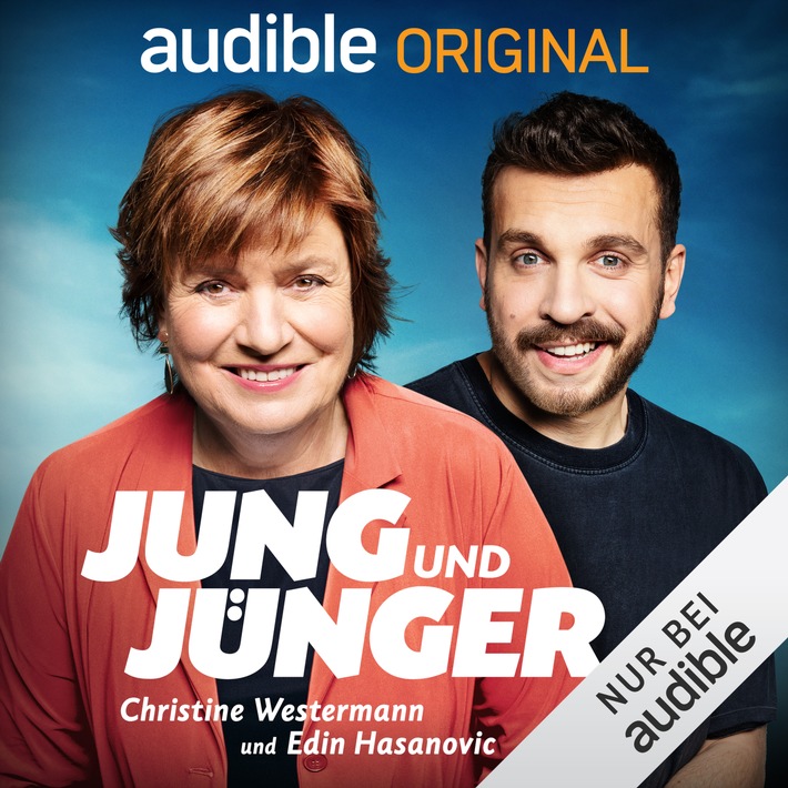 Hör-Tipp: „JUNG UND JÜNGER“- Der neue Audible Original Podcast mit Christine Westermann und Edin Hasanovic