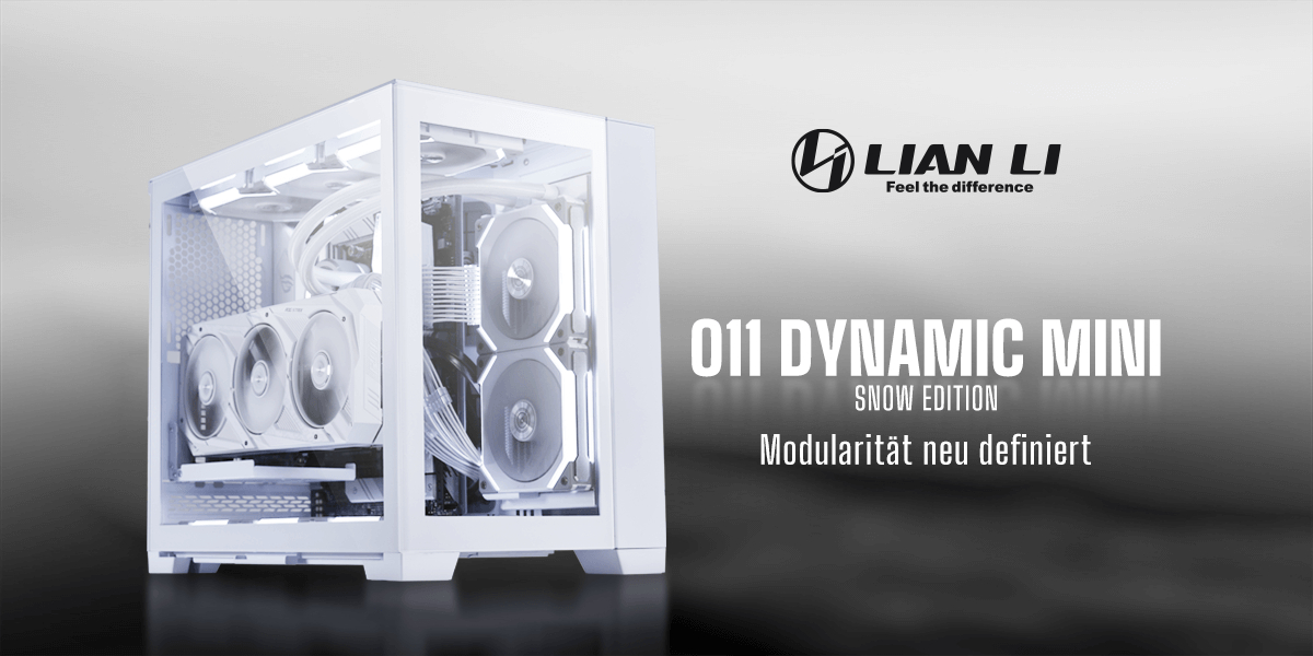 LIAN LI O11D Mini Snow Edition: Modularität neu definiert