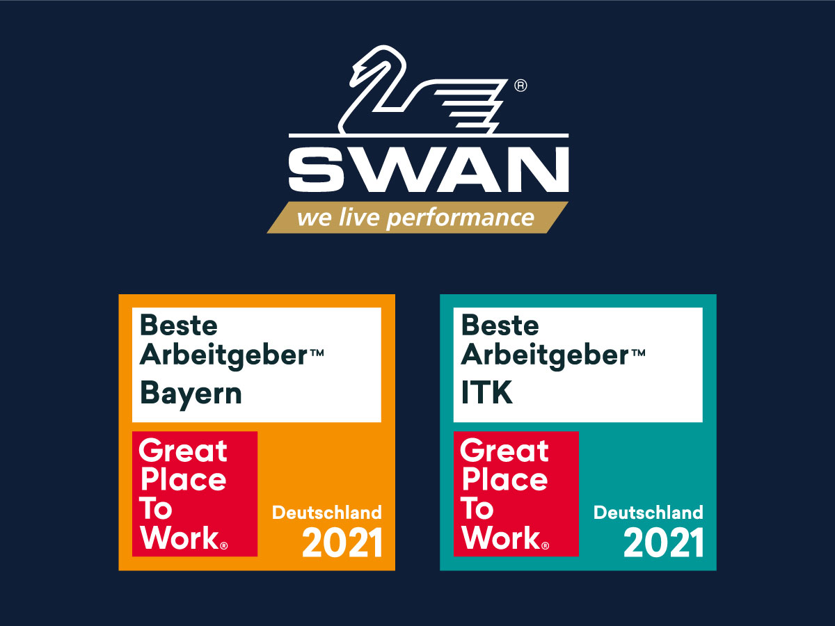 SWAN GmbH ist ein Great Place to Work®!