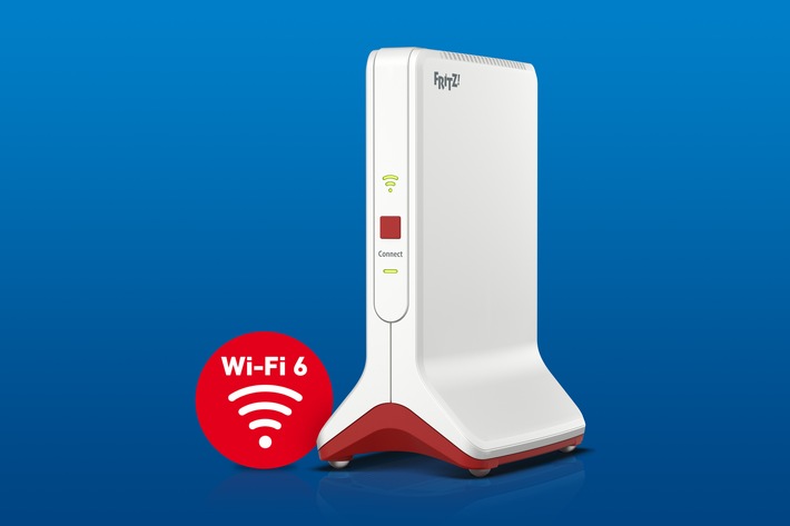 WLAN der Extraklasse: Neuer FRITZ!Repeater 6000 vereint Triband Wi-Fi 6 mit intelligenter Mesh-Technologie