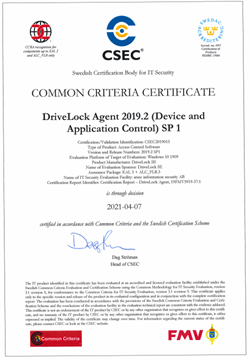 DriveLock erzielt BSI-anerkannte Zertifizierung Common Criteria EAL3+