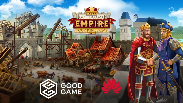 Goodgame Studios kooperiert mit HUAWEI und erweitert weltweite Distribution