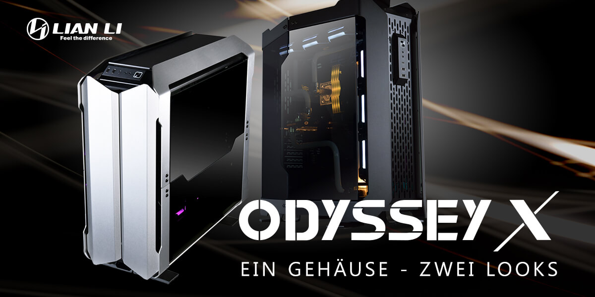 LIAN LI Odyssey X: Ein Gehäuse – Zwei Looks