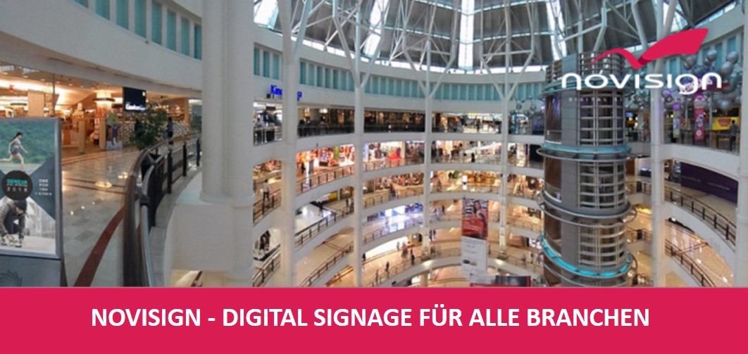 NoviSign – Digitalisierung für alle Branchen