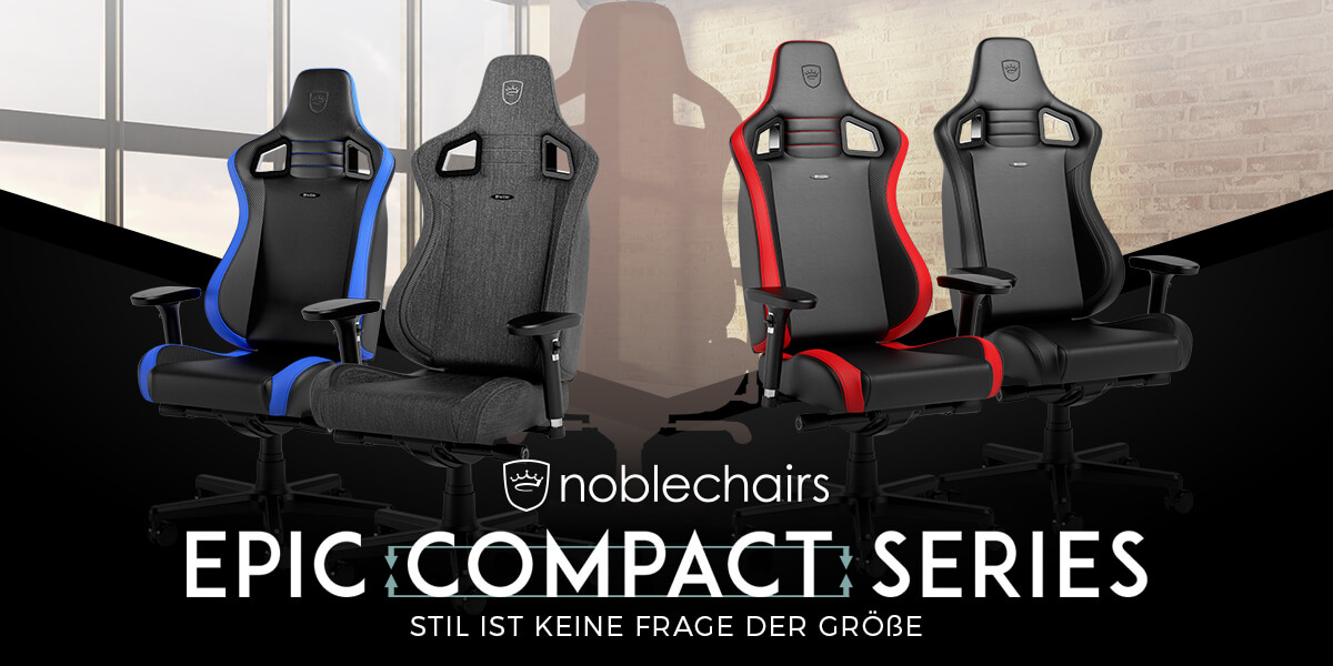 noblechairs EPIC Compact – Stil ist keine Frage der Größe