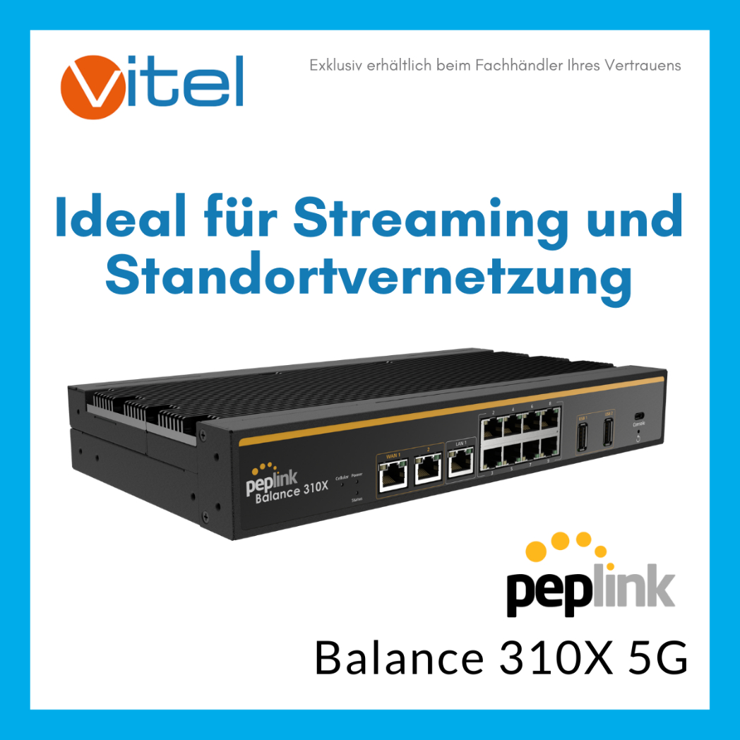 Balance 310X 5G: Vitel ergänzt sein Produktportfolio