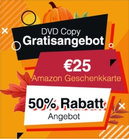 Leawo Thanksgiving & Schwarzer Freitag Angebot: bis zu 50% Rabatt, Amazon-Geschenkkarte, Giveaways usw.