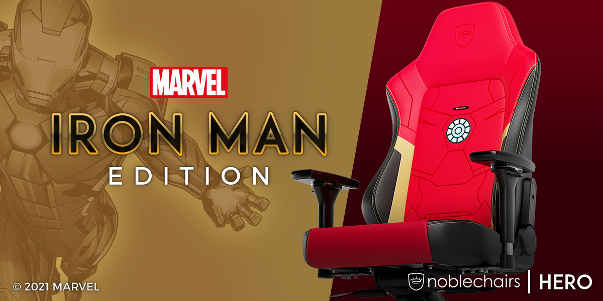 noblechairs HERO – Iron Man Edition