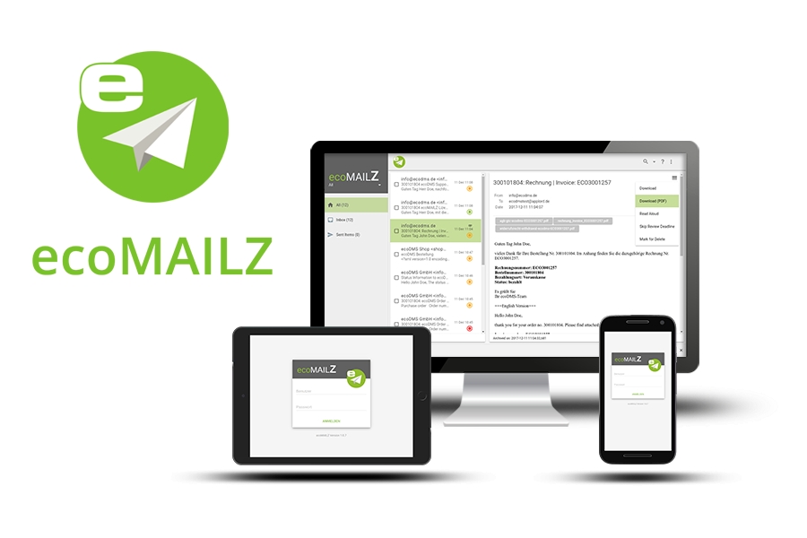 Neues ecoMAILZ Update 1.0.8 mit Microsoft 365 Adapter und neuen Funktionen erschienen