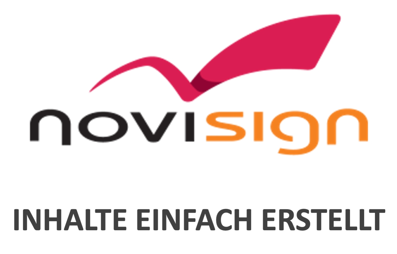 Wie einfach ist es, digitale Inhalte mit NoviSign zu erstellen ?