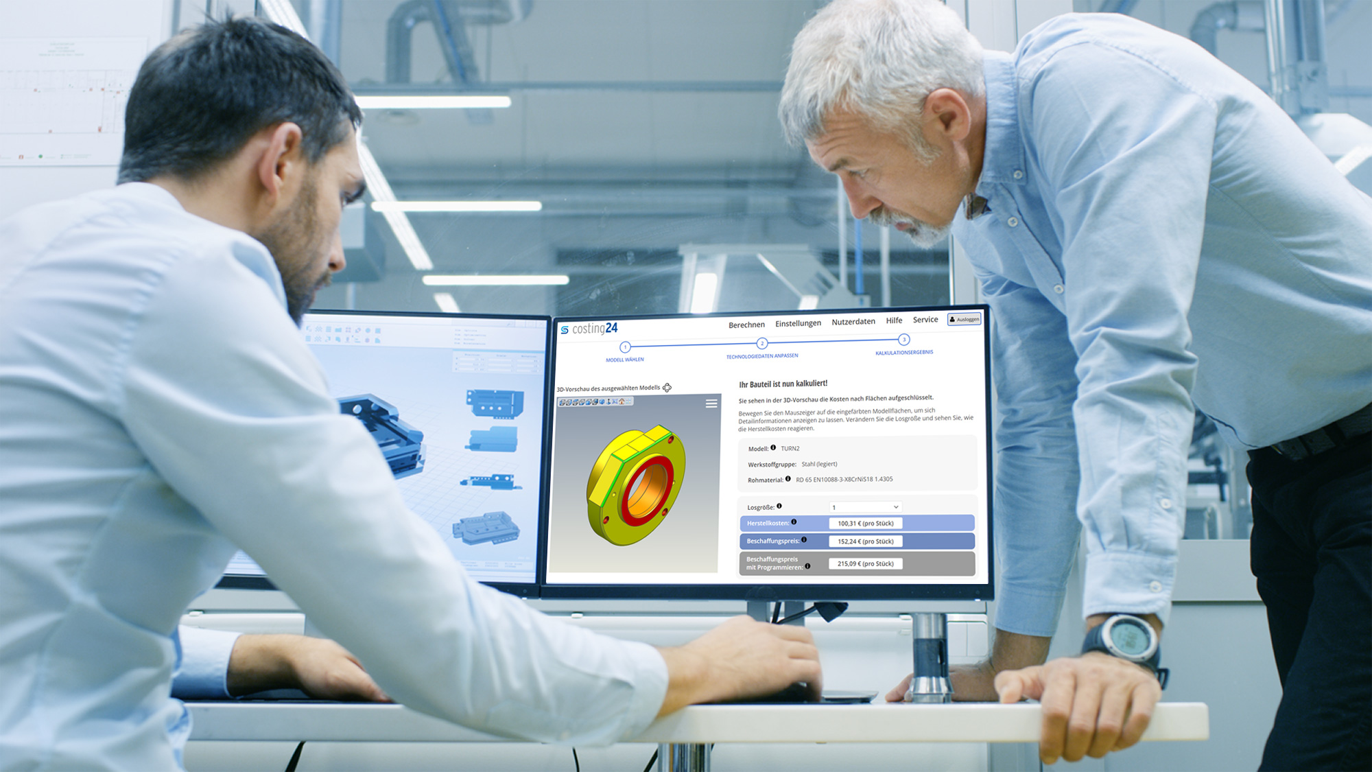 Maschinenbau kalkuliert mit costing24