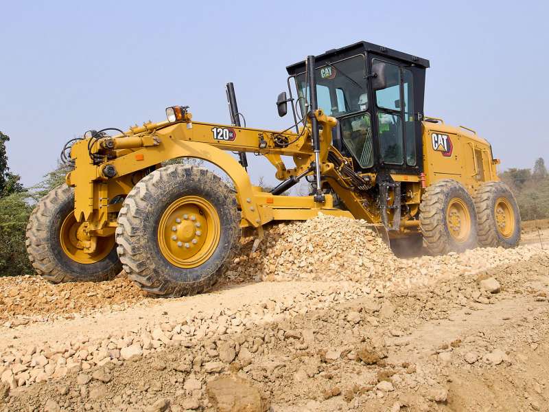 Caterpillar stellt neue Grader Cat 120 GC vor